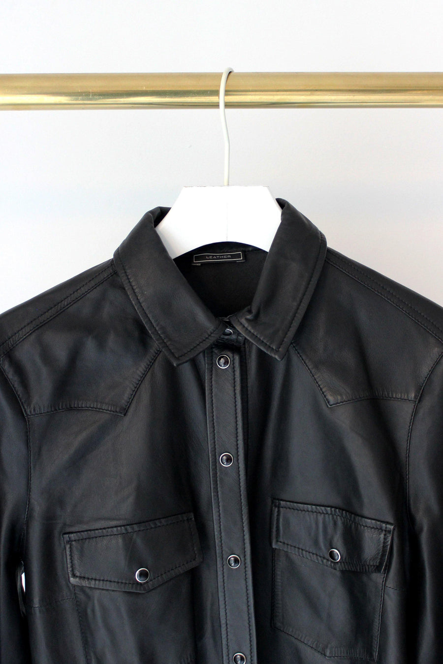 SET Leather Shirt - The Good Store Berlin