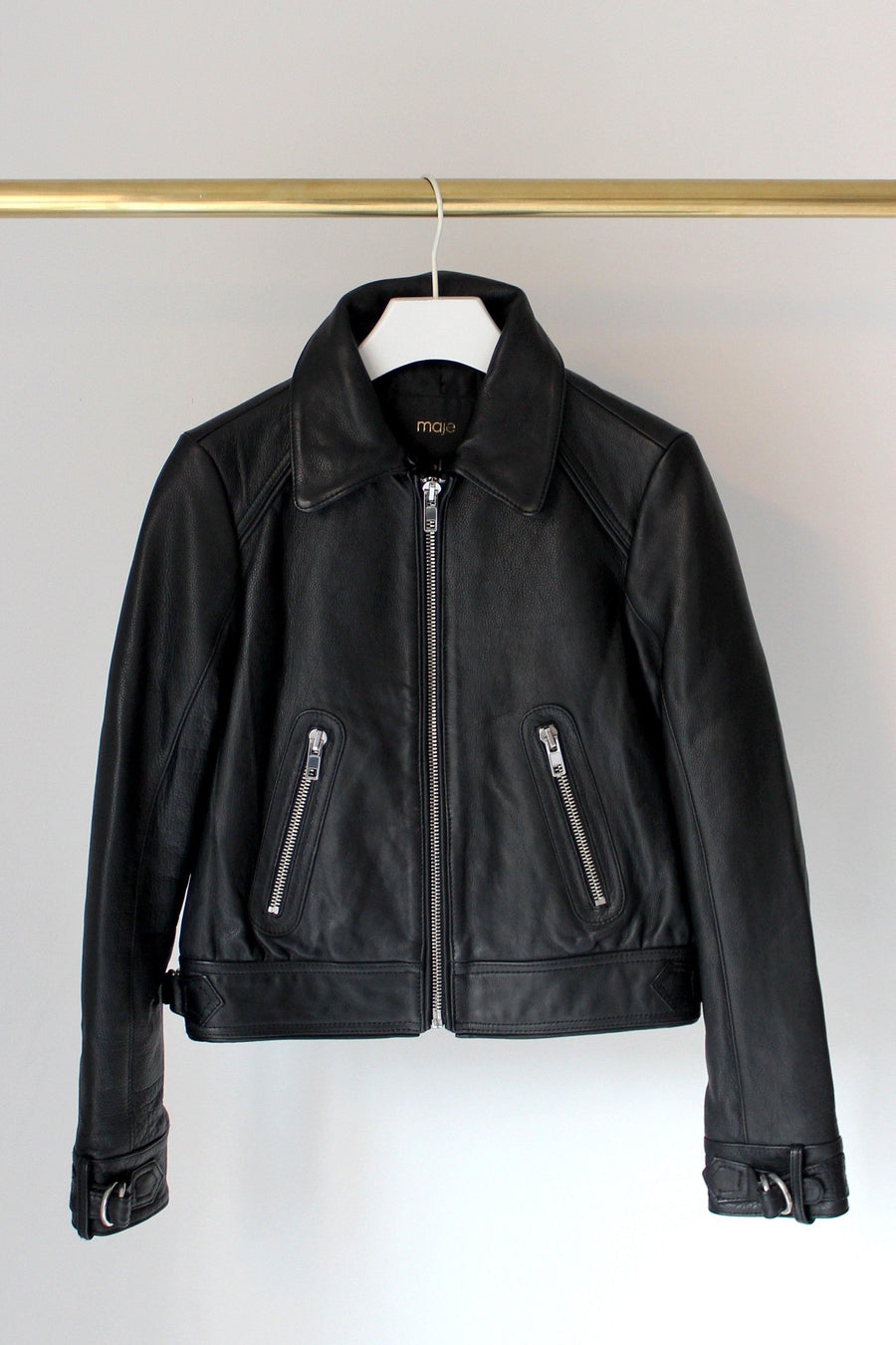MAJE Leather Jacket - The Good Store Berlin