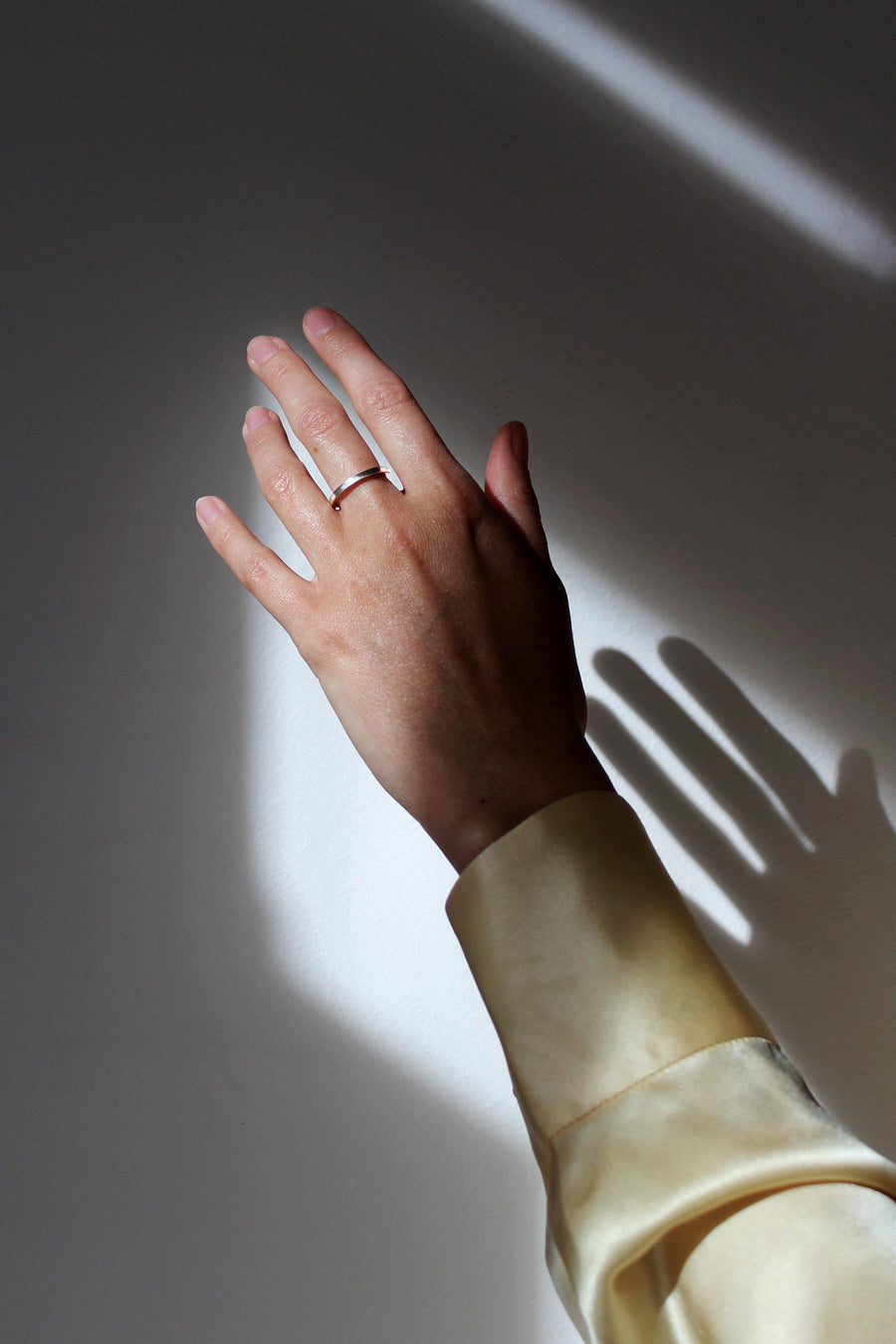 KIKI DIETERLE Big Simple Ring Square Wire silver - The Good Store Berlin