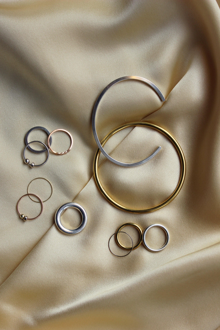 KIKI DIETERLE Big Simple Ring Square Wire silver - The Good Store Berlin
