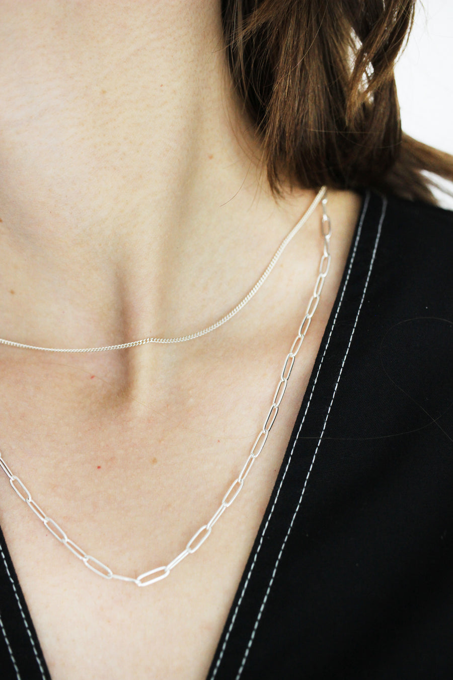 Simple Necklace Silver