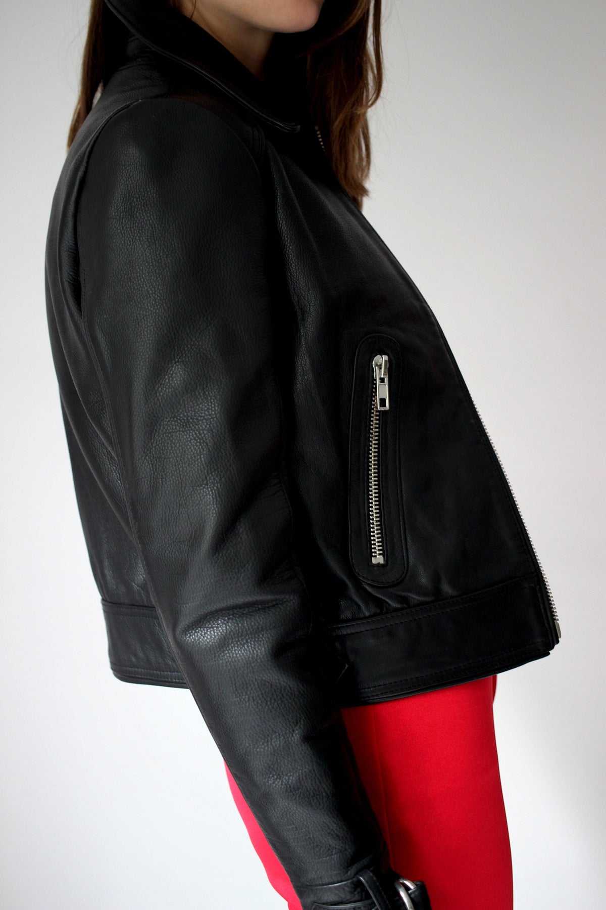 MAJE Leather Jacket - The Good Store Berlin