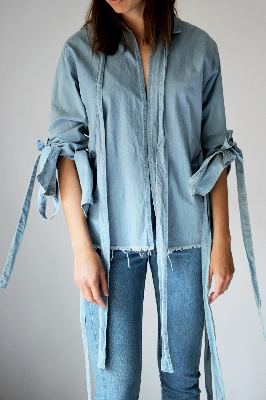 MARQUES ALMEIDA Denim Blouse - The Good Store Berlin