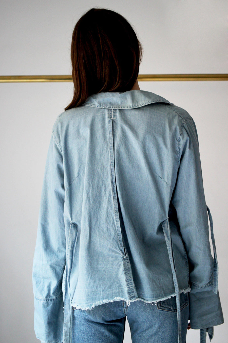 MARQUES ALMEIDA Denim Blouse - The Good Store Berlin