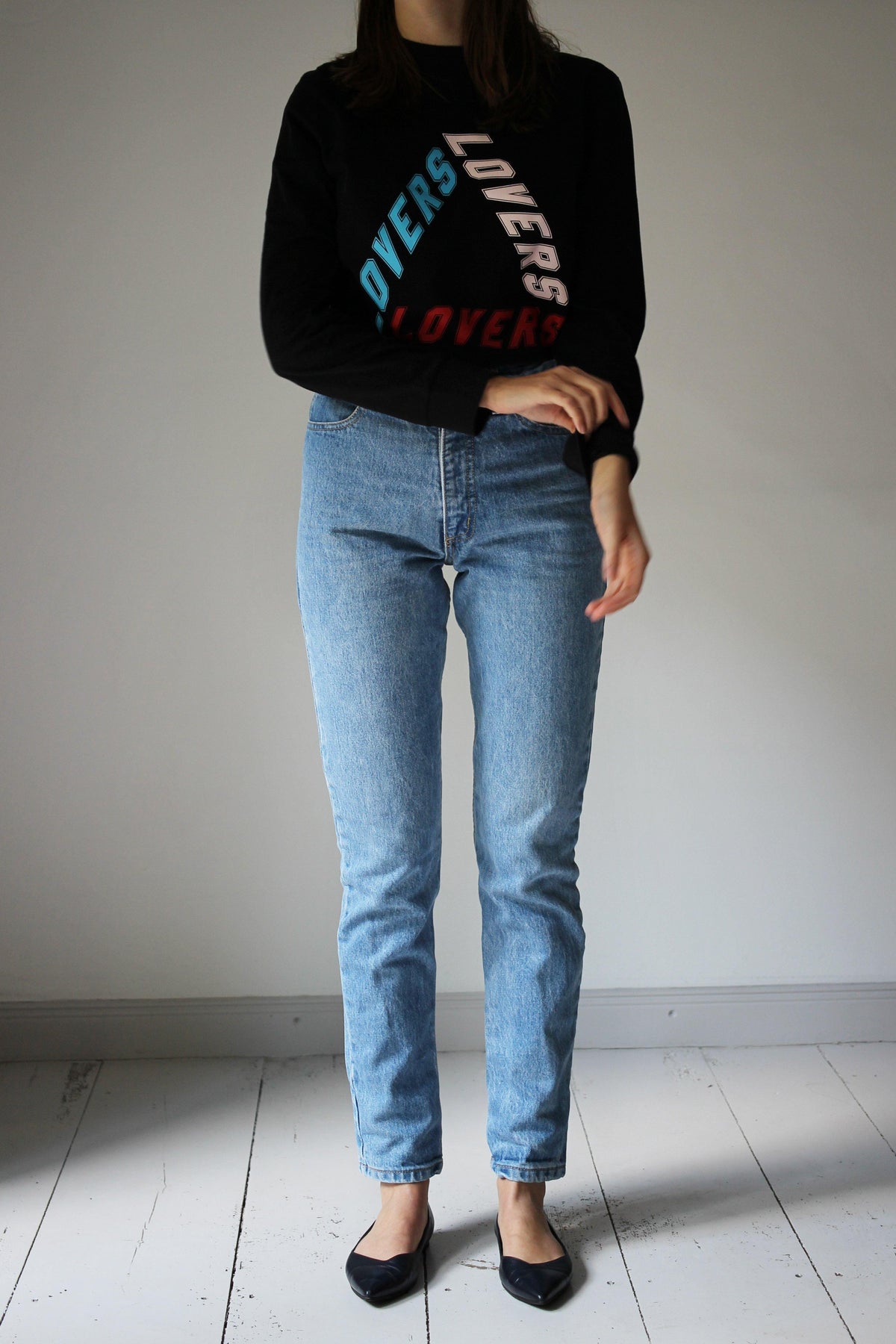 MALAIKARAISS Lovers Longsleeve black - The Good Store Berlin