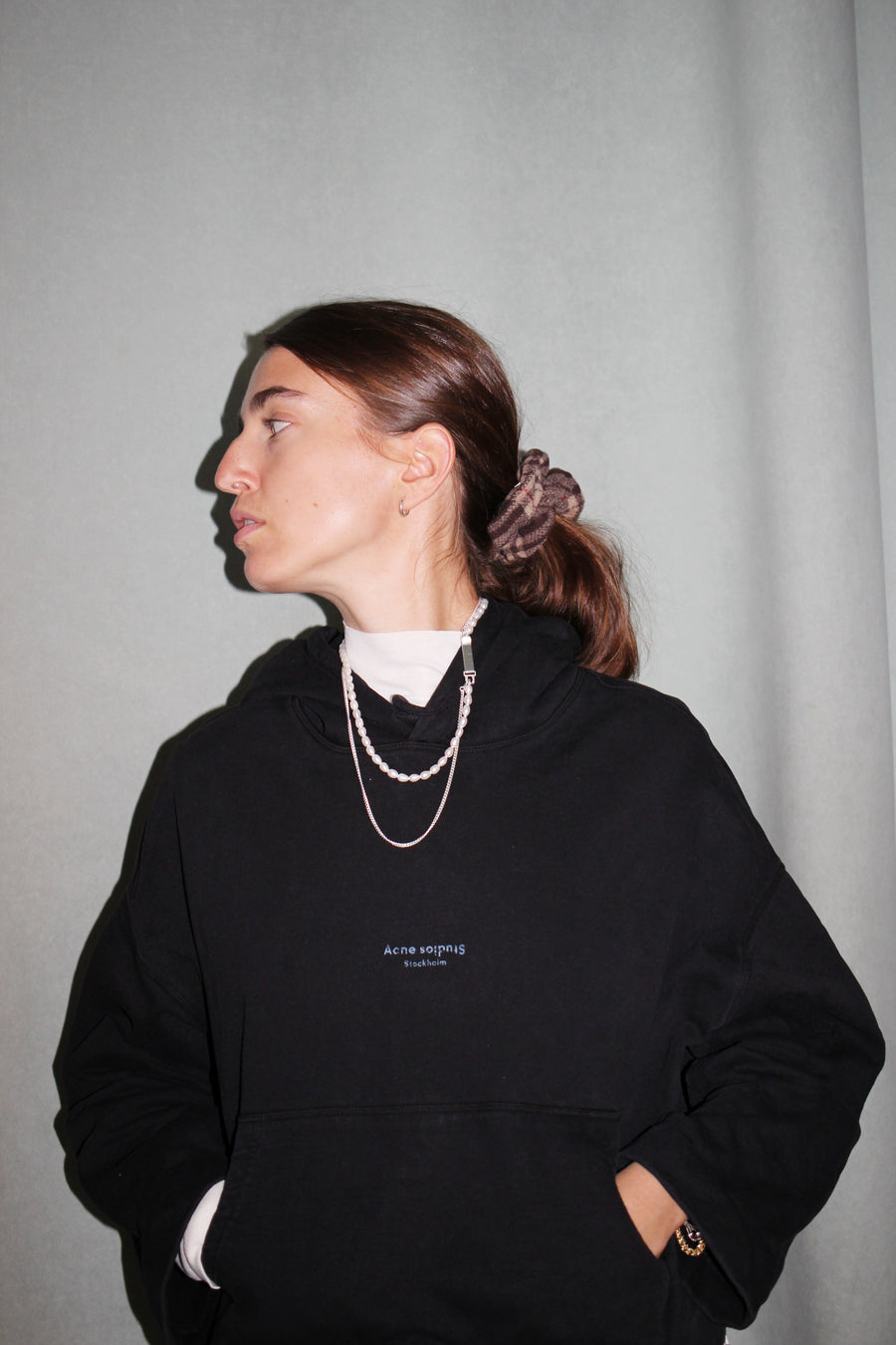 SASKIA DIEZ Identity Pearl Necklace