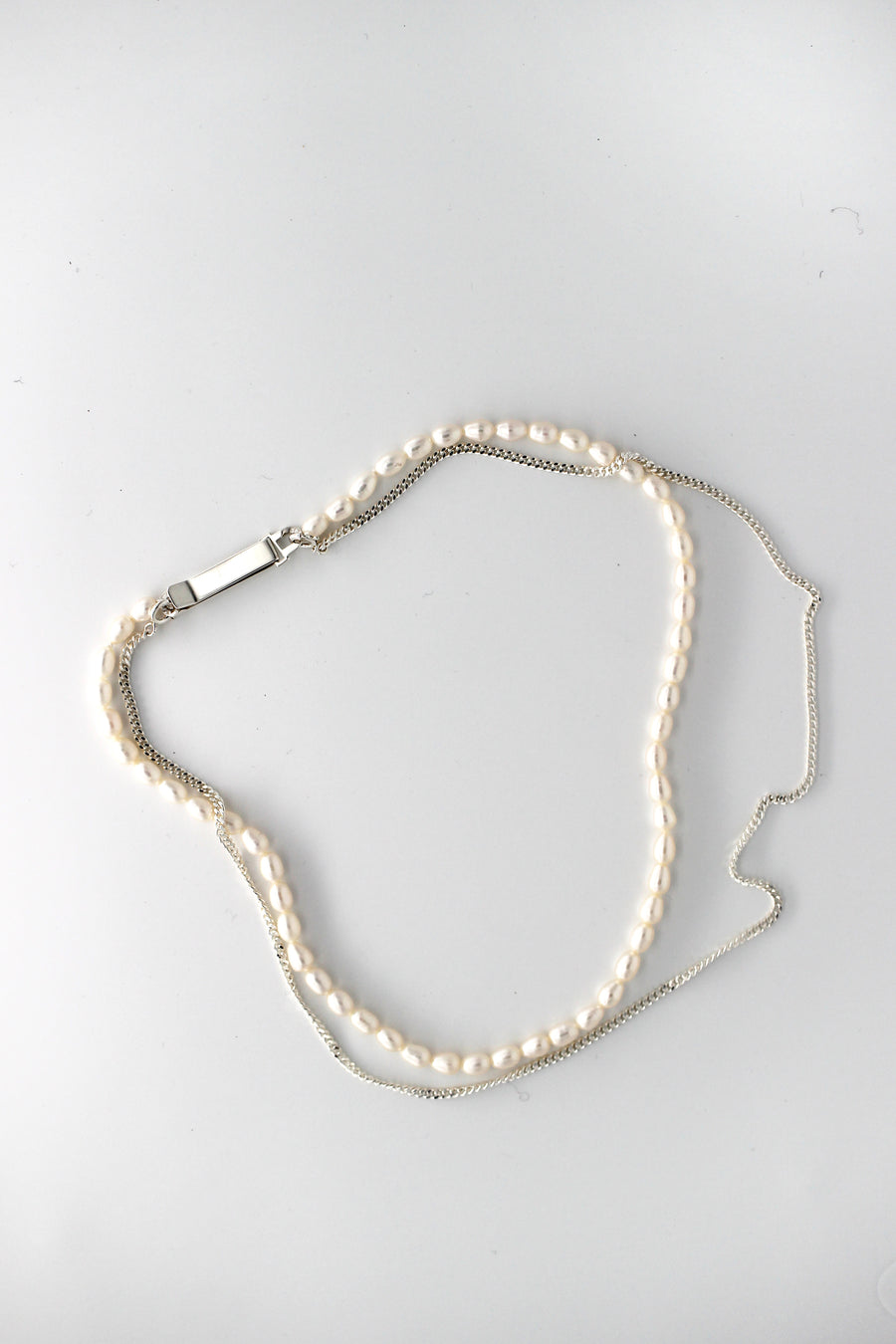 SASKIA DIEZ Identity Pearl Necklace