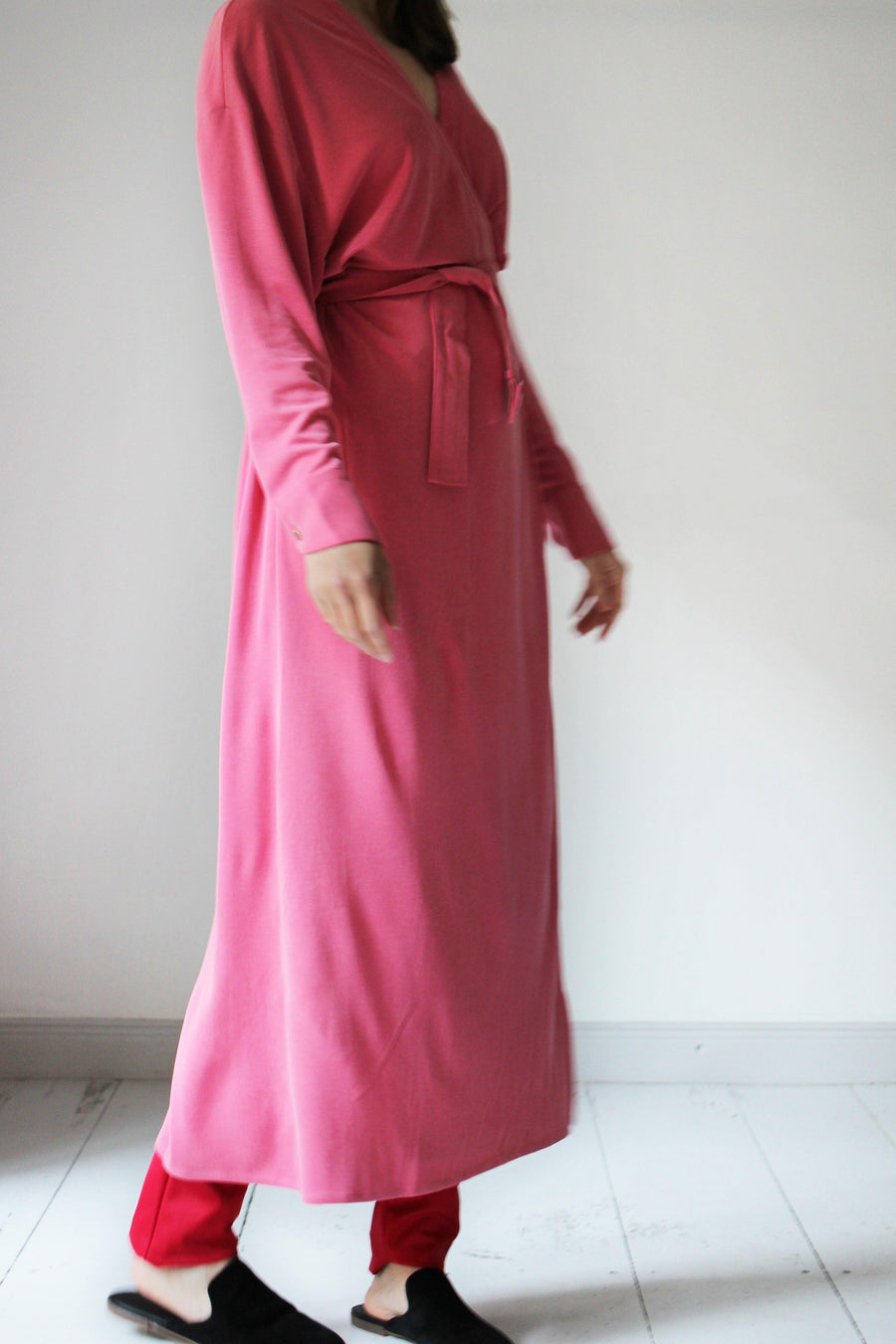 MALAIKARAISS Wrap Dress - The Good Store Berlin