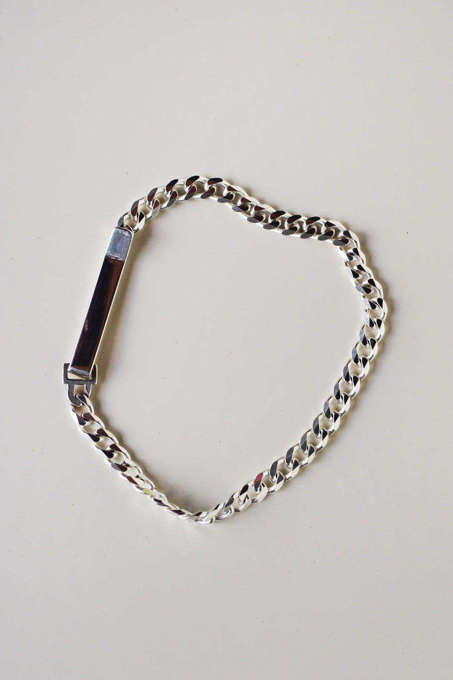 SASKIA DIEZ Silver Identity Bracelet - The Good Store Berlin