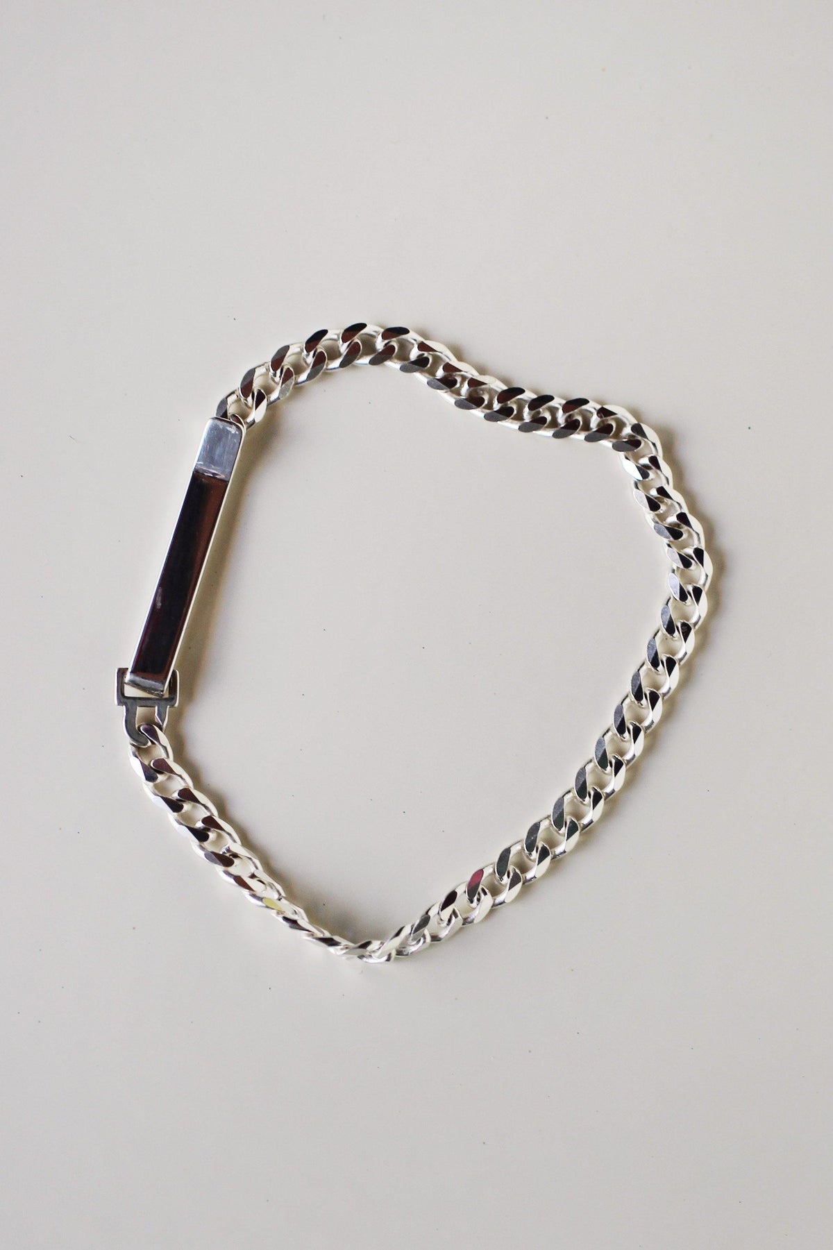 SASKIA DIEZ Silver Identity Bracelet - The Good Store Berlin
