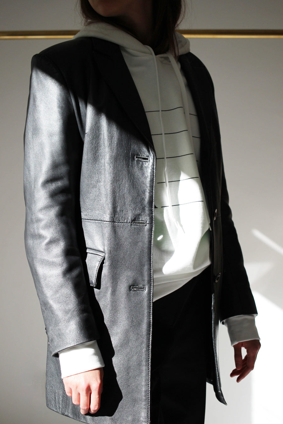 VINTAGE leather jacket - The Good Store Berlin