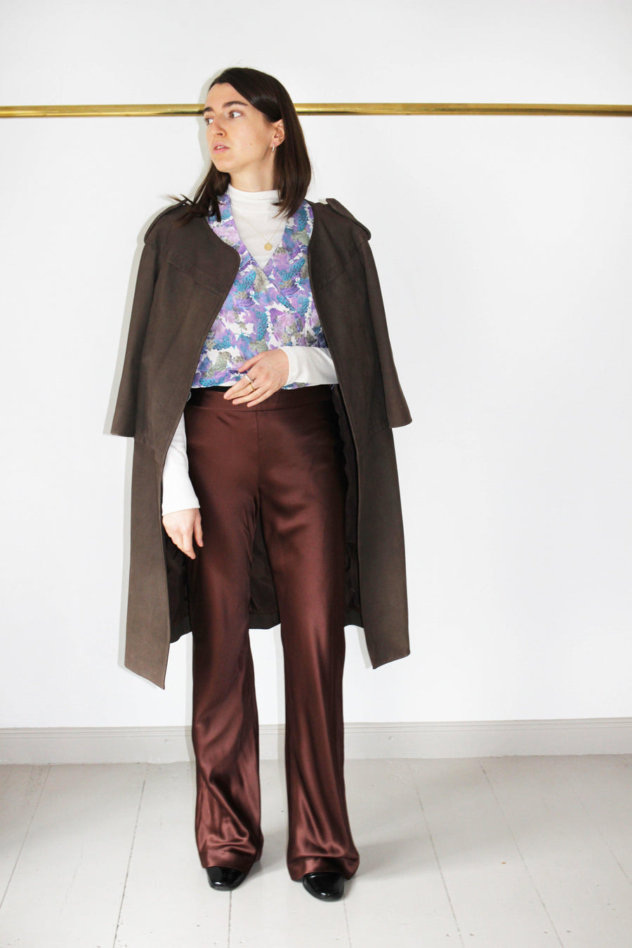 PRADA Leather Coat - The Good Store Berlin