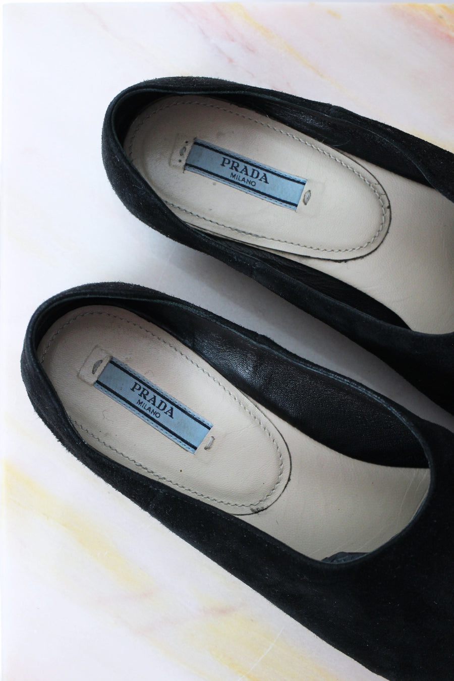 PRADA Suede Flats