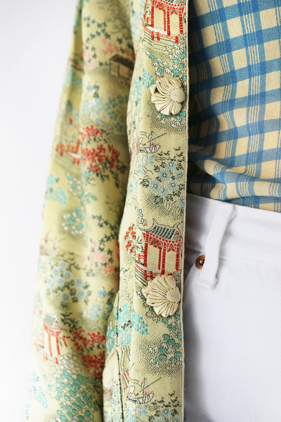 VINTAGE Silk Jacket