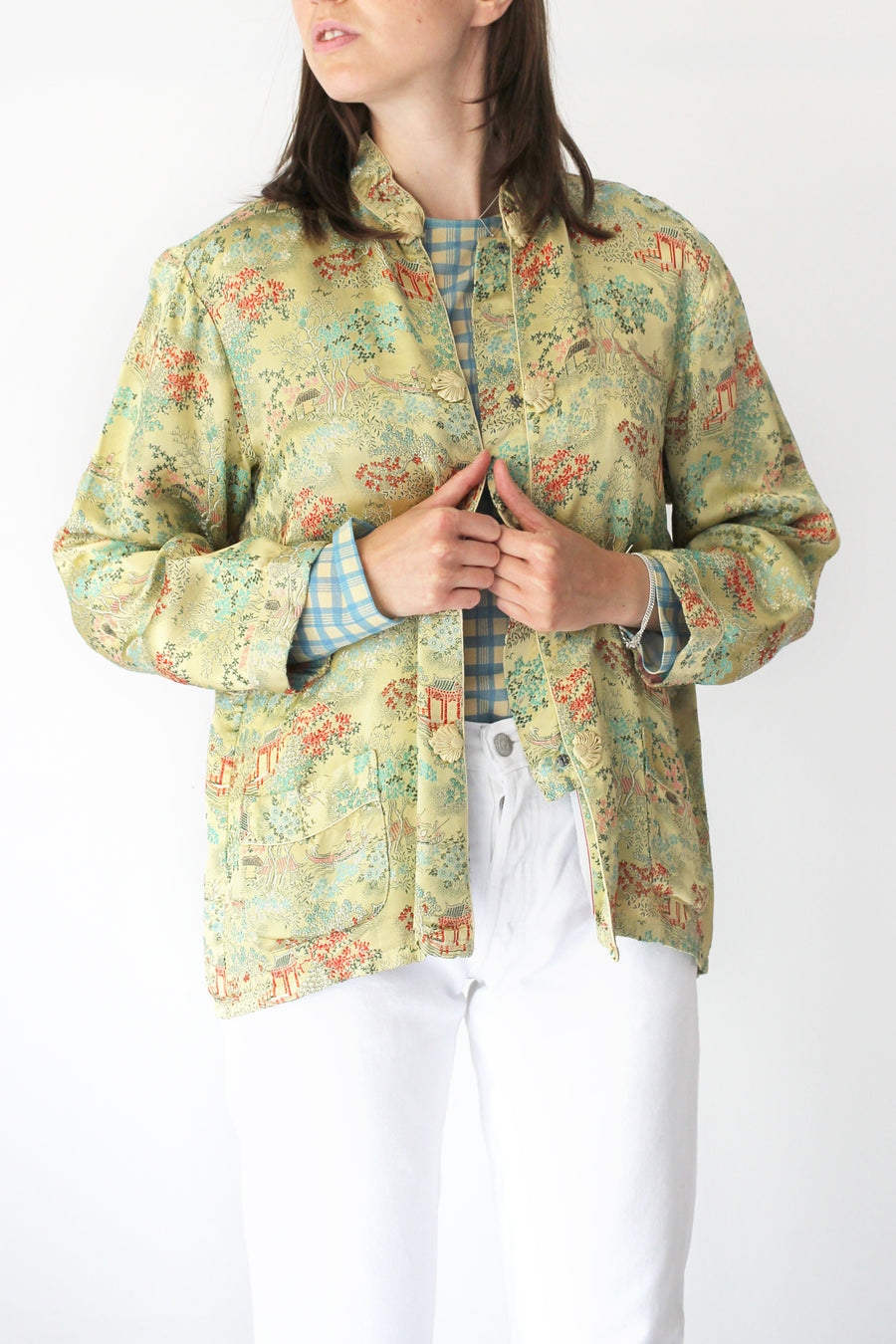 VINTAGE Silk Jacket