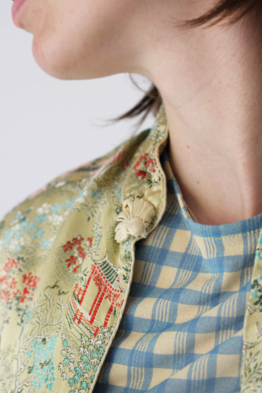 VINTAGE Silk Jacket