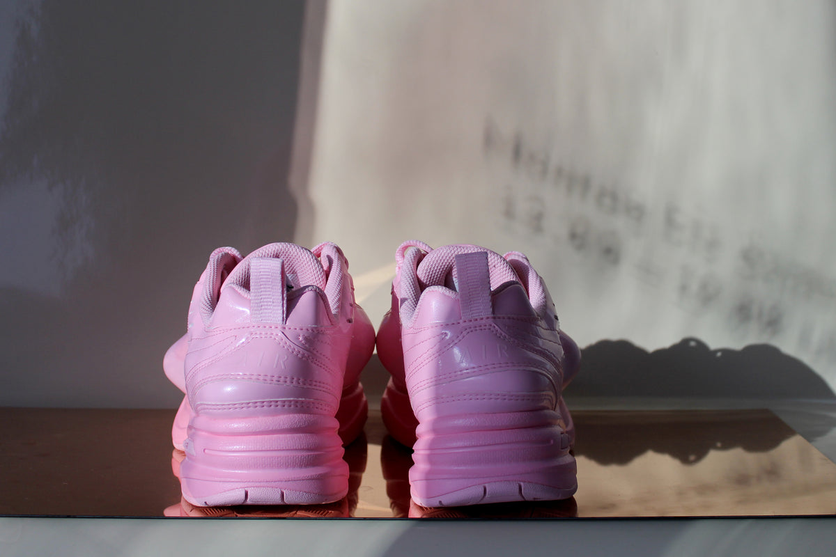 NIKE × Martin Rose Monarch Nike Martine Rose x Air Monarch IV White Navy for Sale