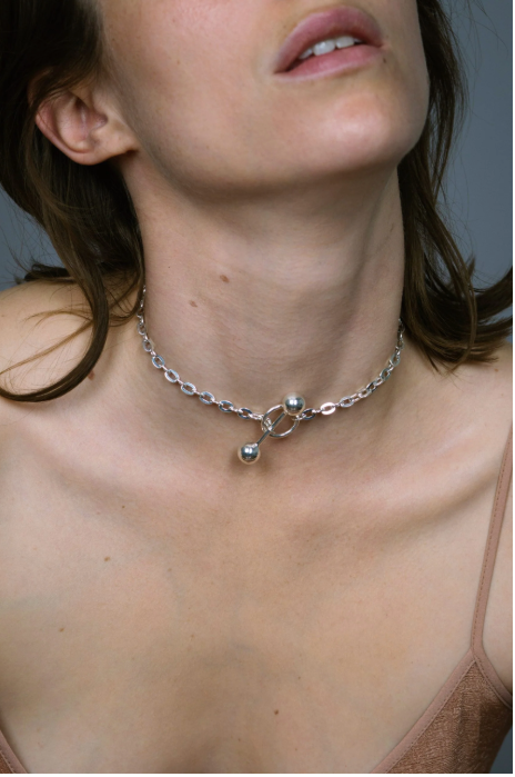 SASKIA DIEZ Barbelle Choker