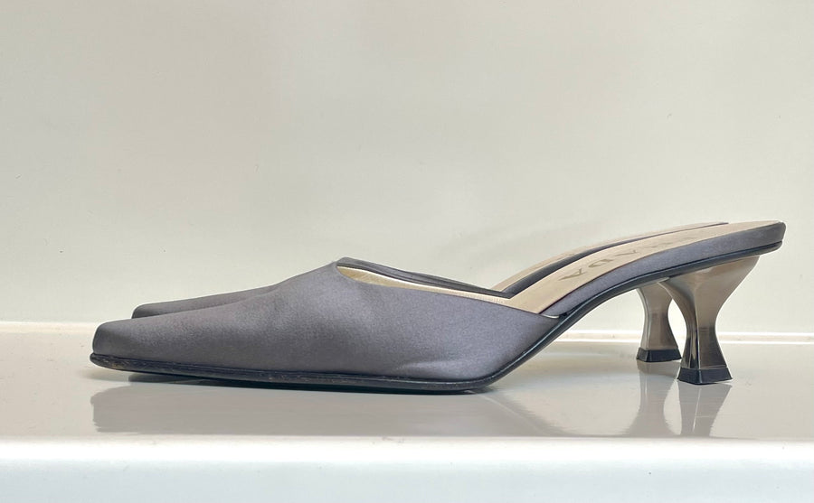 PRADA Silk Heels