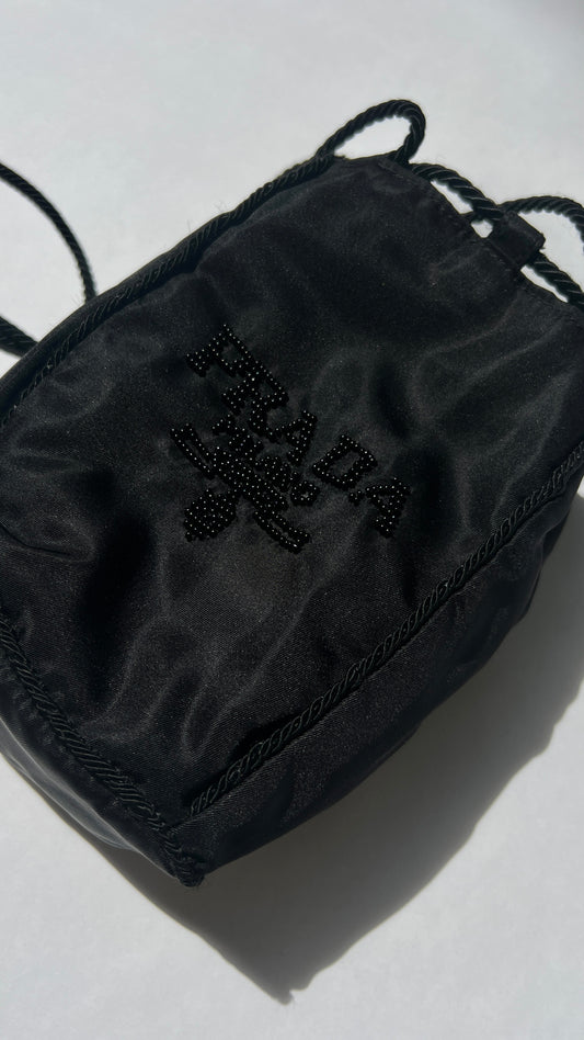 PRADA  Embroidered Bag