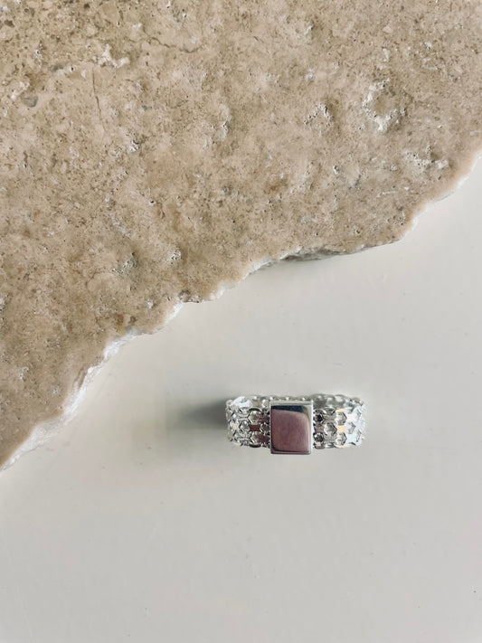 SASKIA DIEZ Glitz Ring