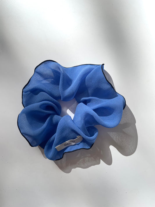 GOOD SCRUNCHIE Silk Blue