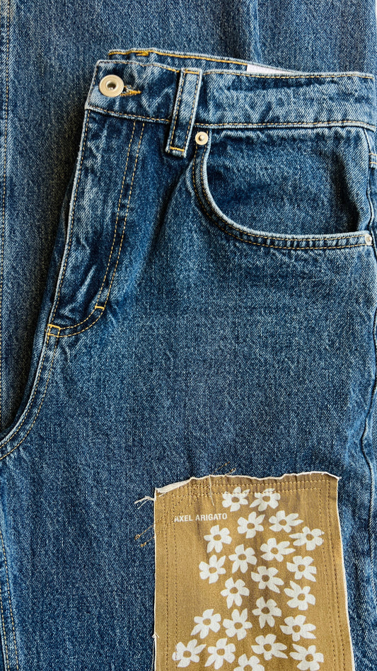 AXEL ARRIGATO Zine Patchwork Jeans