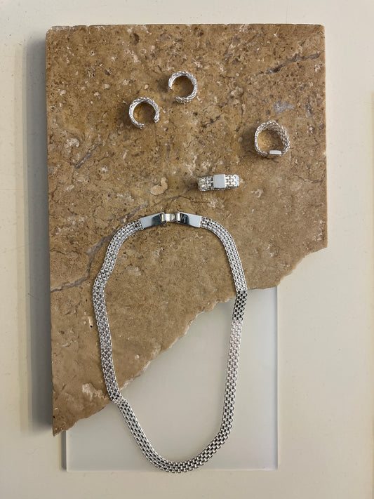 SASKIA DIEZ Glitz Ring