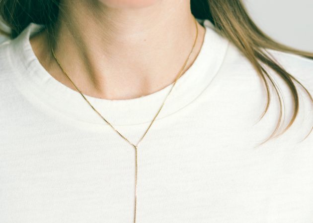 Saskia Diez Fine Fringe Necklace