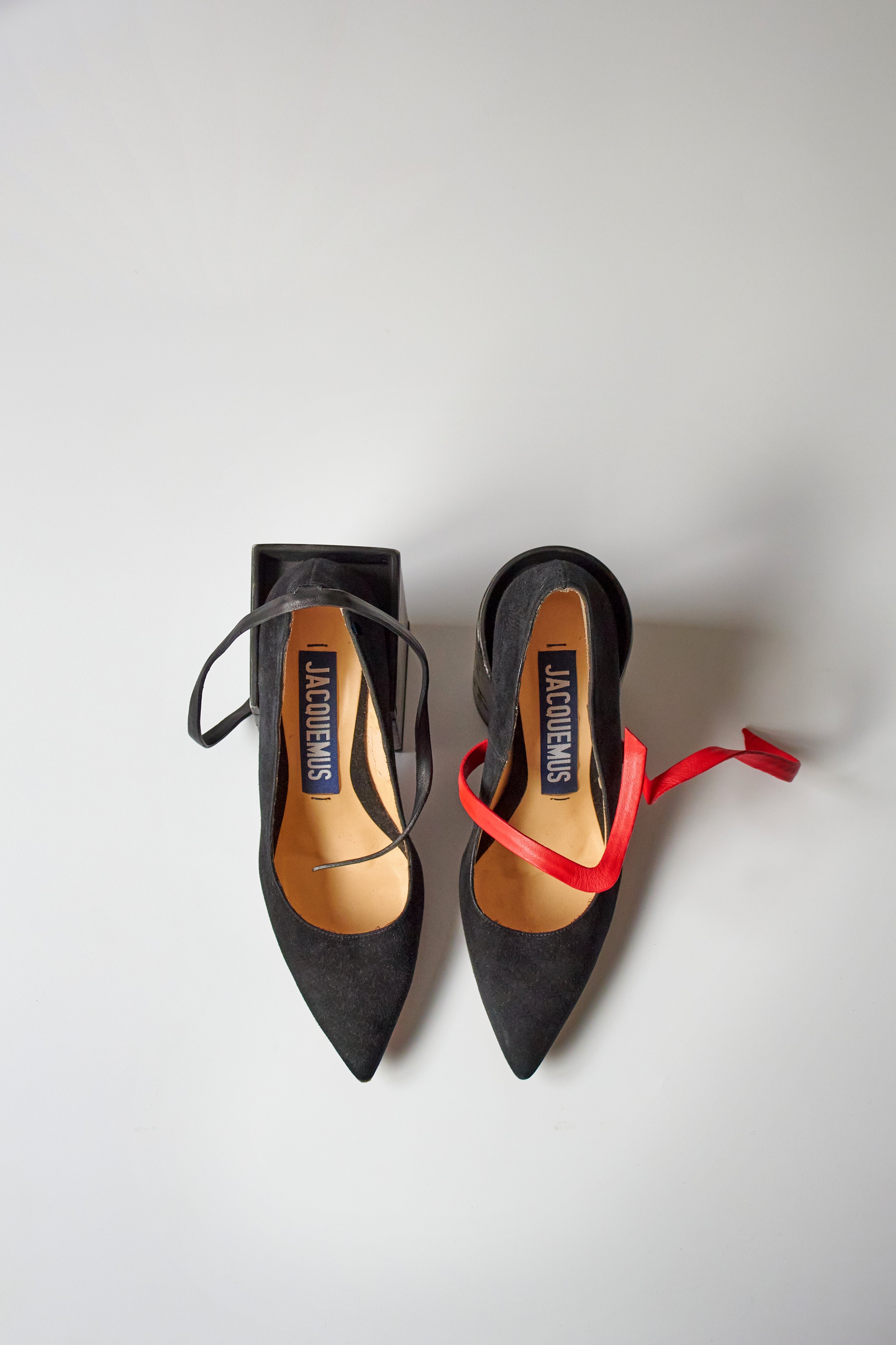 Jacquemus Authenticated Suede Heel