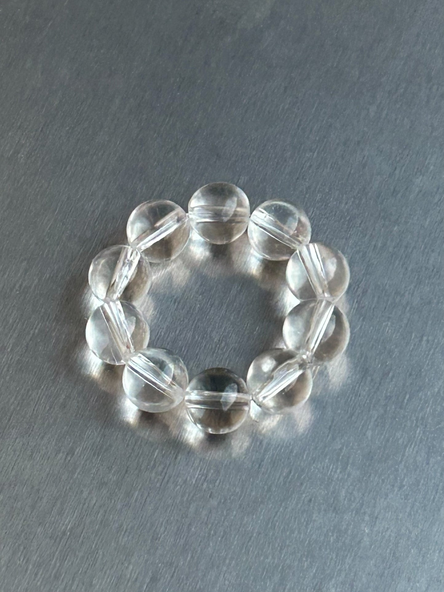 Tiny Transparent Ring