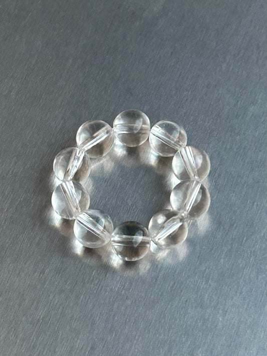 Tiny Transparent Ring