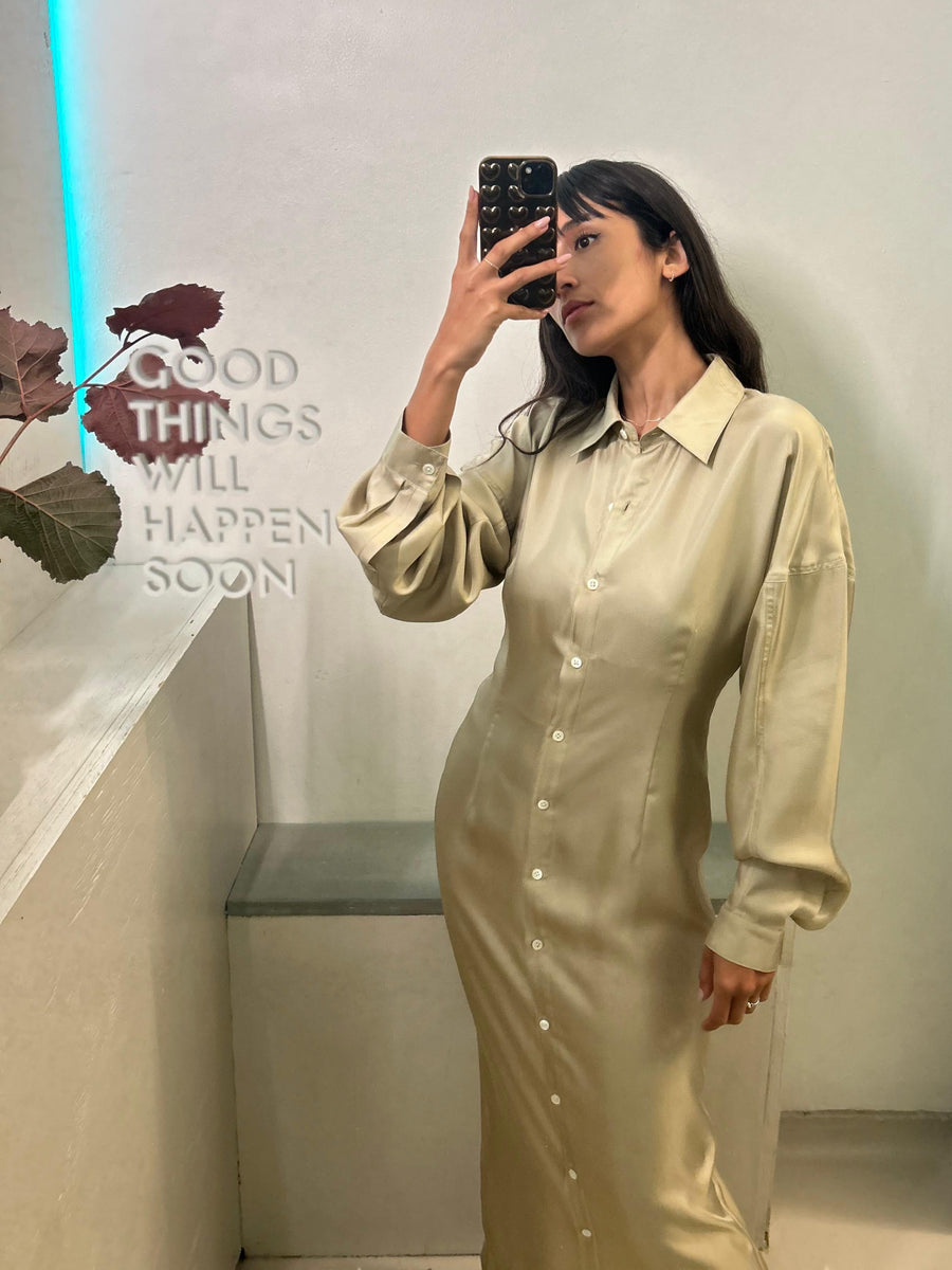 MARYAM NAZIR ZADEH Silk Dress
