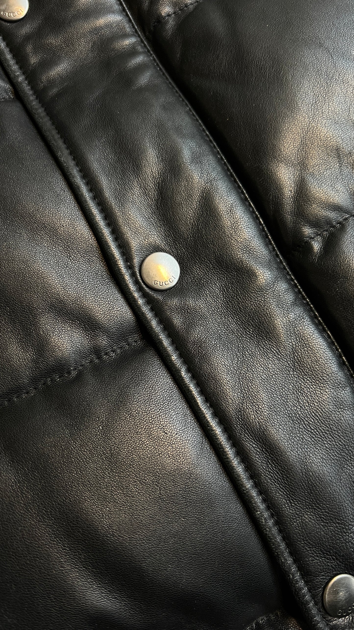 GUCCI Leather Puffer