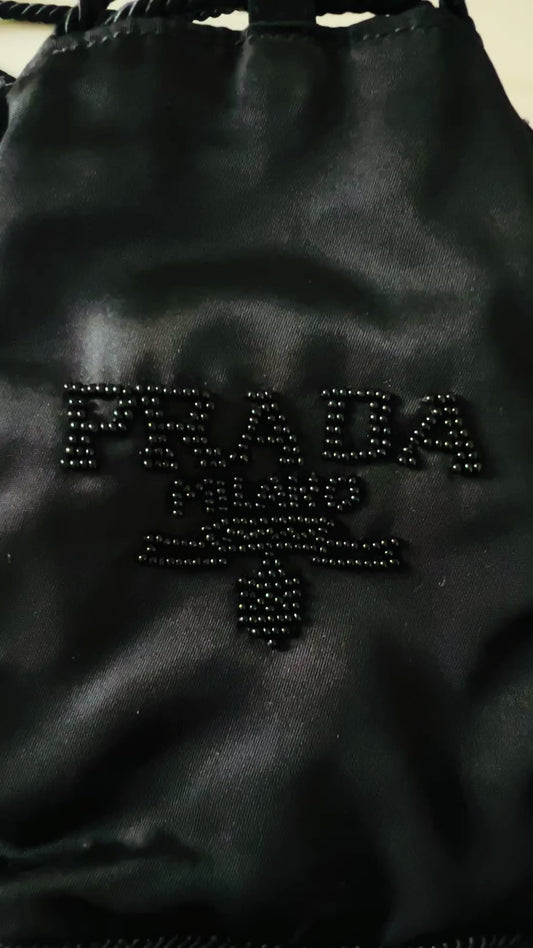 PRADA  Embroidered Bag