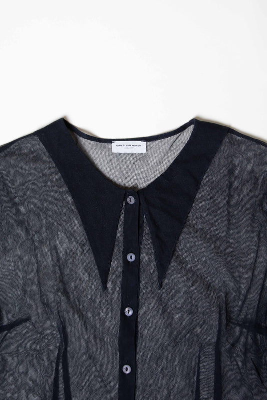 DRIES VAN NOTEN Mesh Blouse