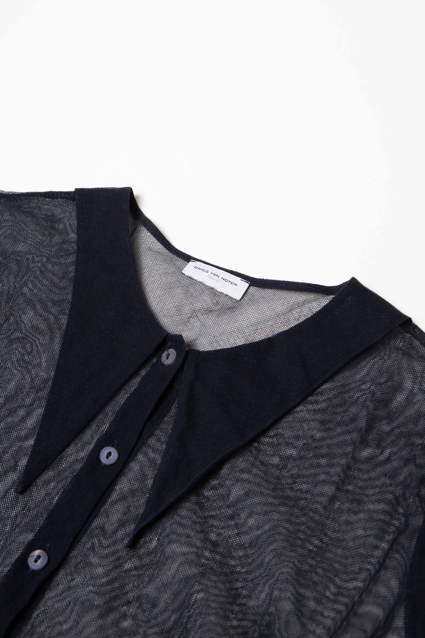 DRIES VAN NOTEN Mesh Blouse