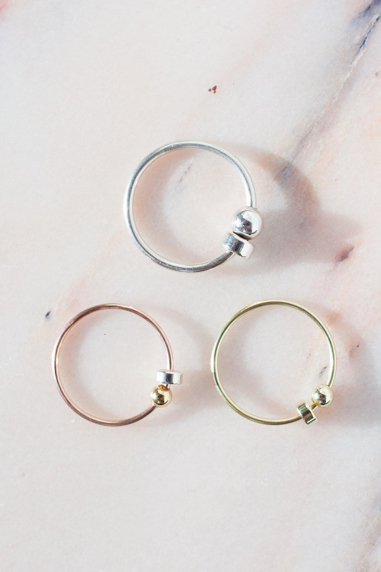 KIKI DIETERLE  Memphis Ring Silver - The Good Store Berlin