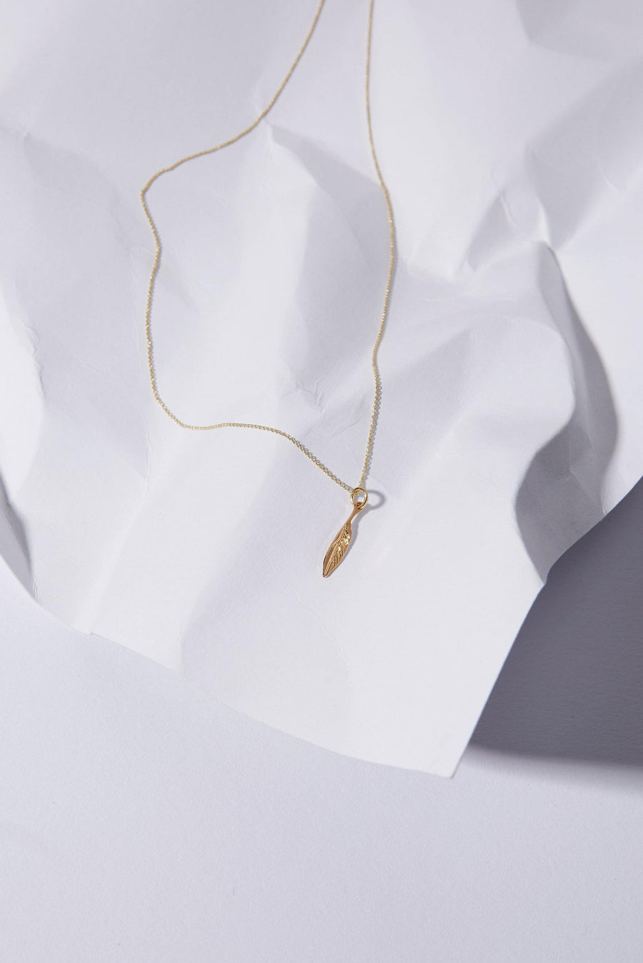 Mini Good Feather Necklace - The Good Store Berlin