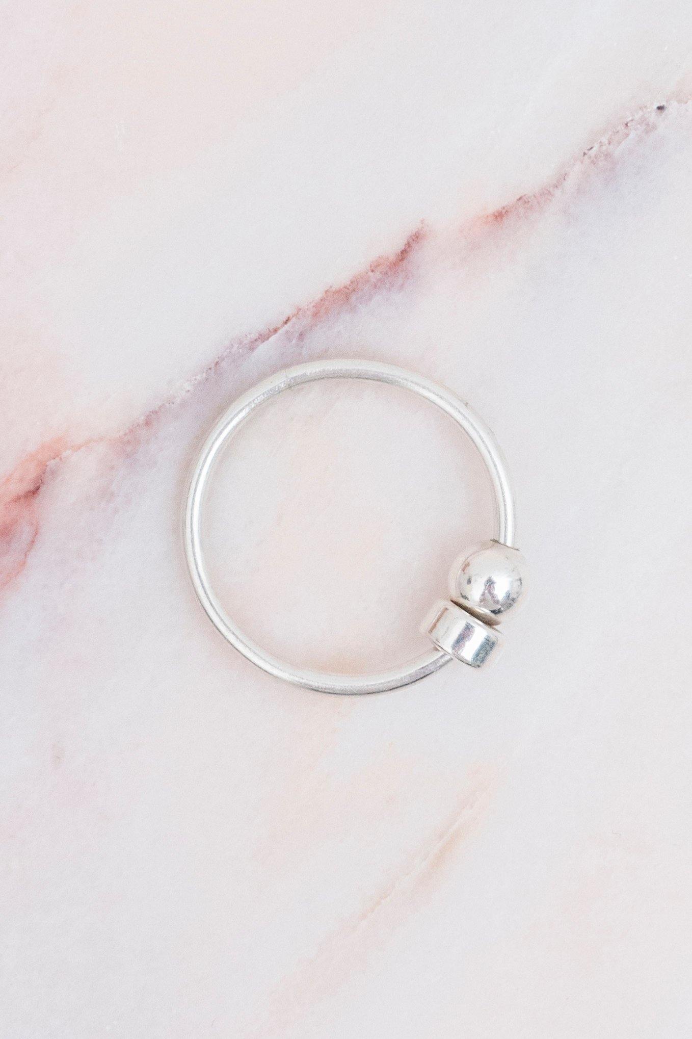 KIKI DIETERLE  Memphis Ring Silver - The Good Store Berlin
