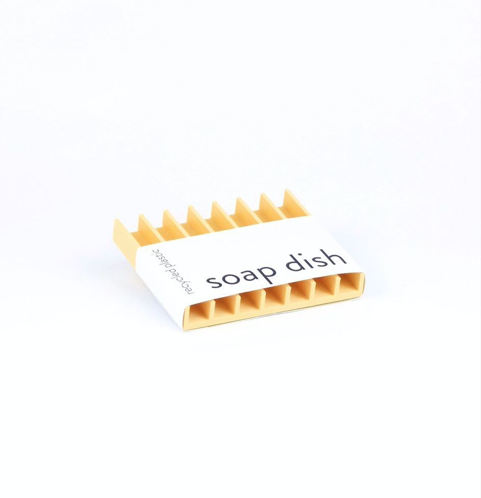 RECYCLED PET SOAP DISH amber ridge - The Good Store Berlin