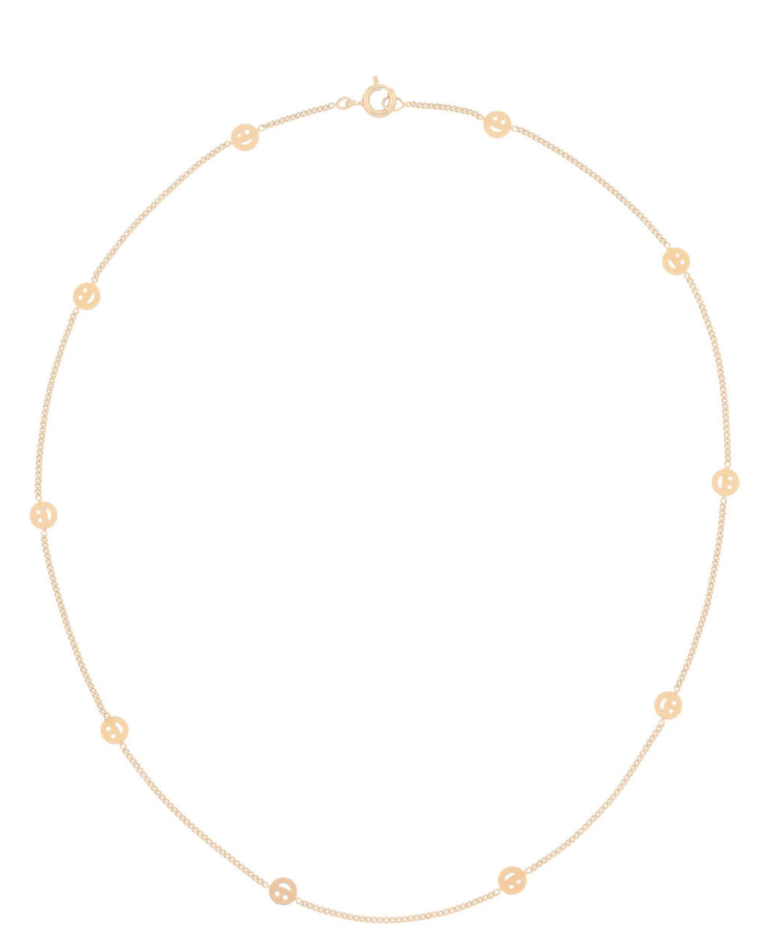 MALAIKARAISS SMILEY ALL OVER Necklace
