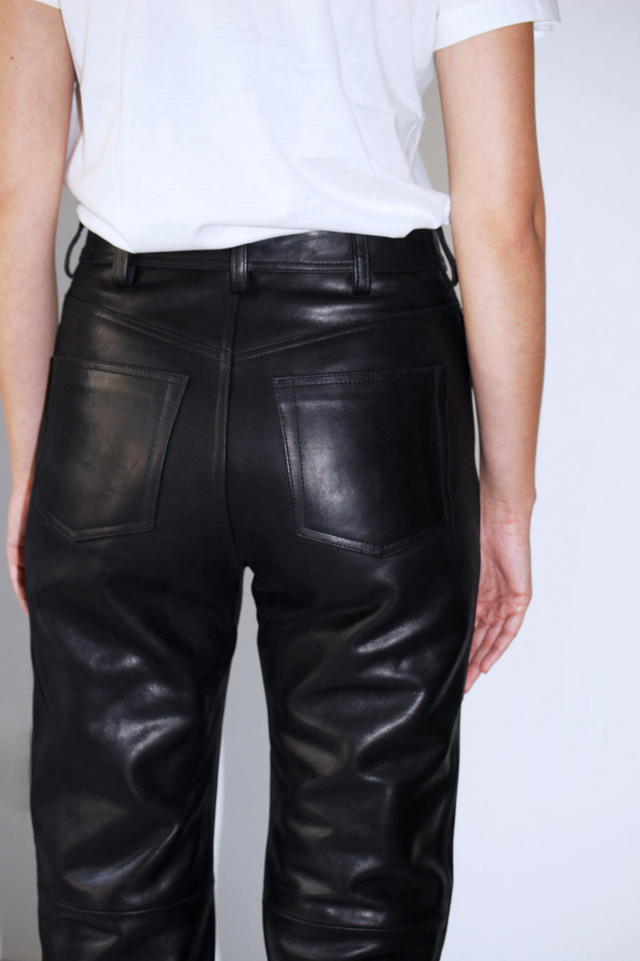 ACNE STUDIOS Leather Pants - The Good Store Berlin