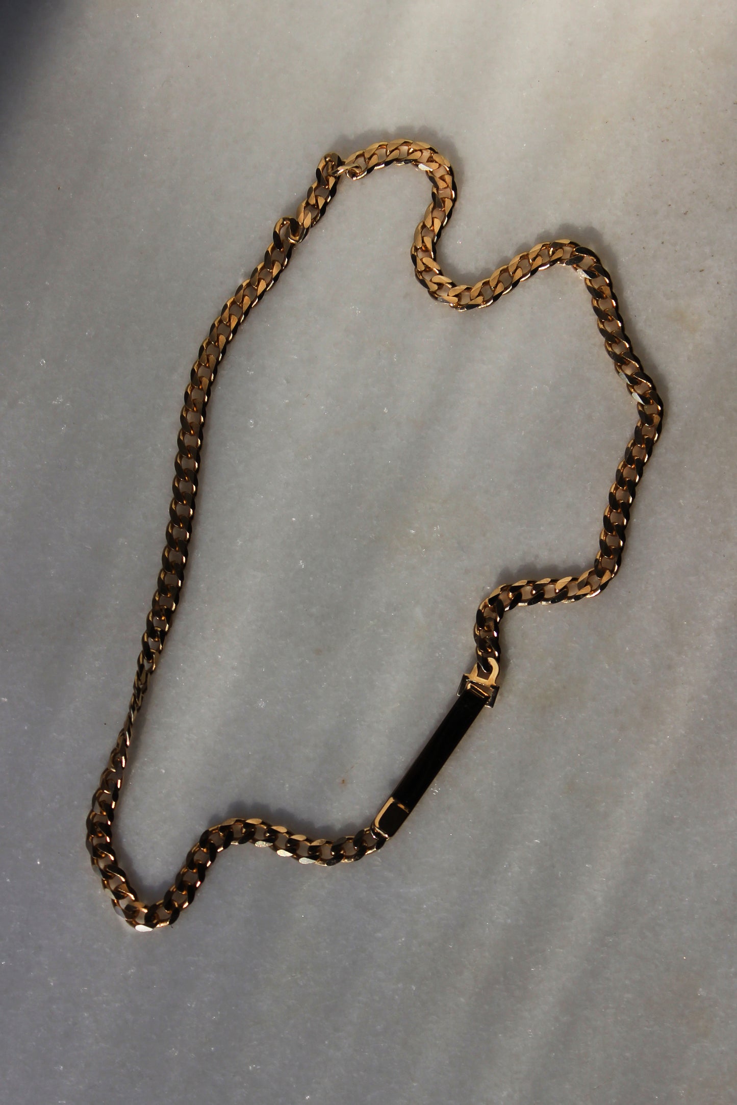 SASKIA DIEZ Gold Identity Choker