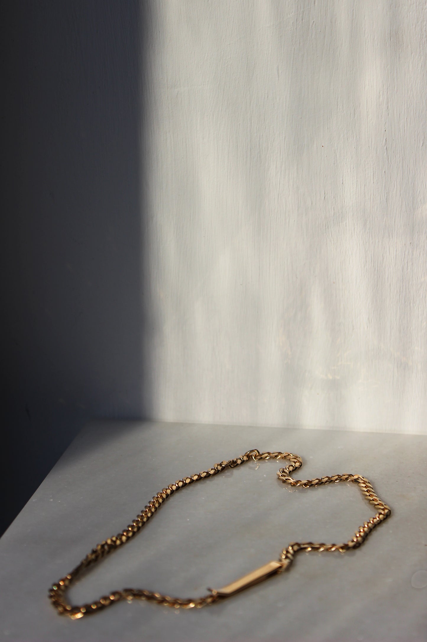 SASKIA DIEZ Gold Identity Choker