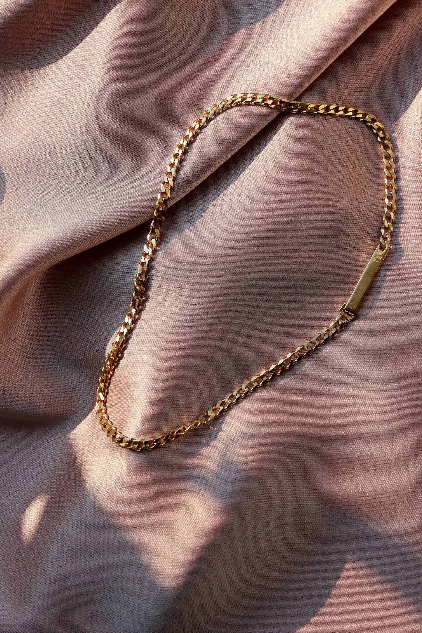 SASKIA DIEZ Gold Identity Choker