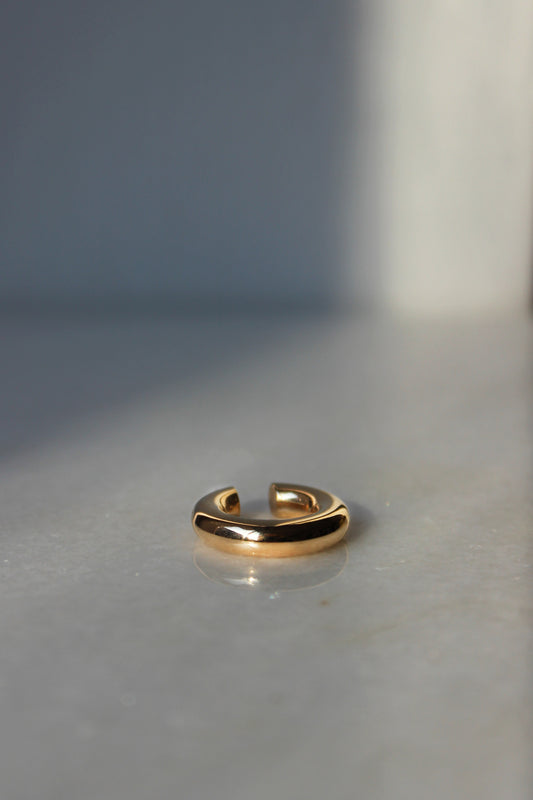 SASKIA DIEZ - BOLD EARCUFF NO2 GOLD