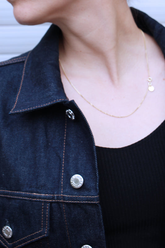 Simple Necklace Gold