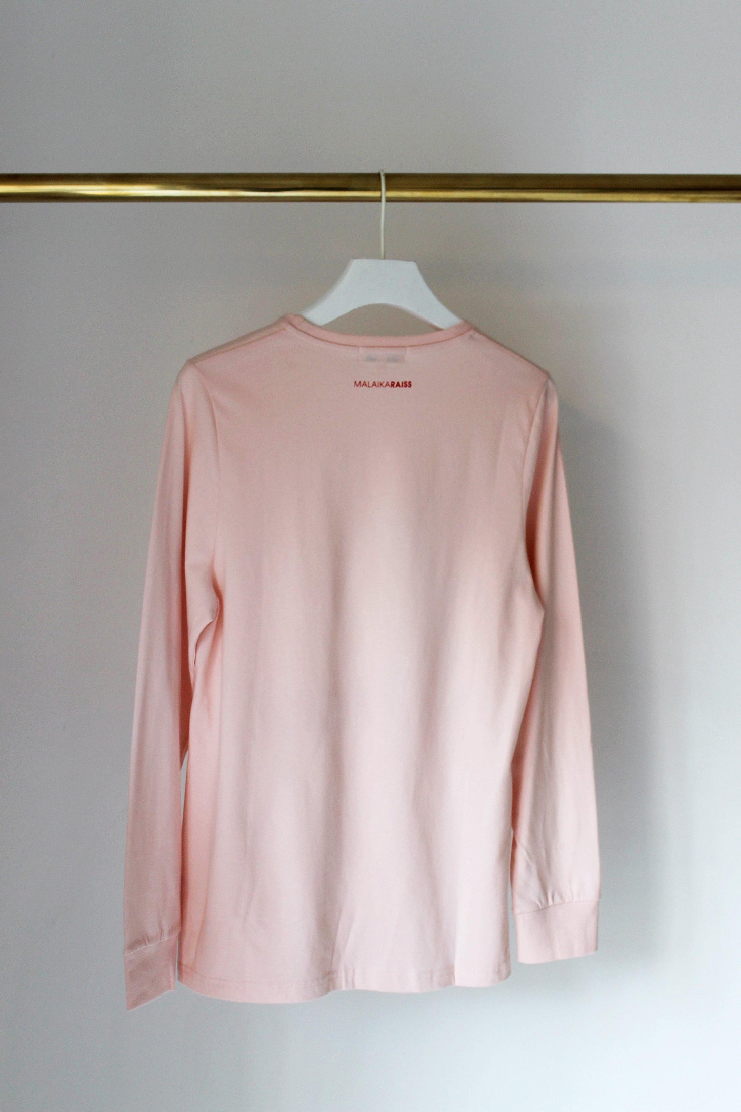 MALAIKARAISS Lovers Longsleeve pink - The Good Store Berlin