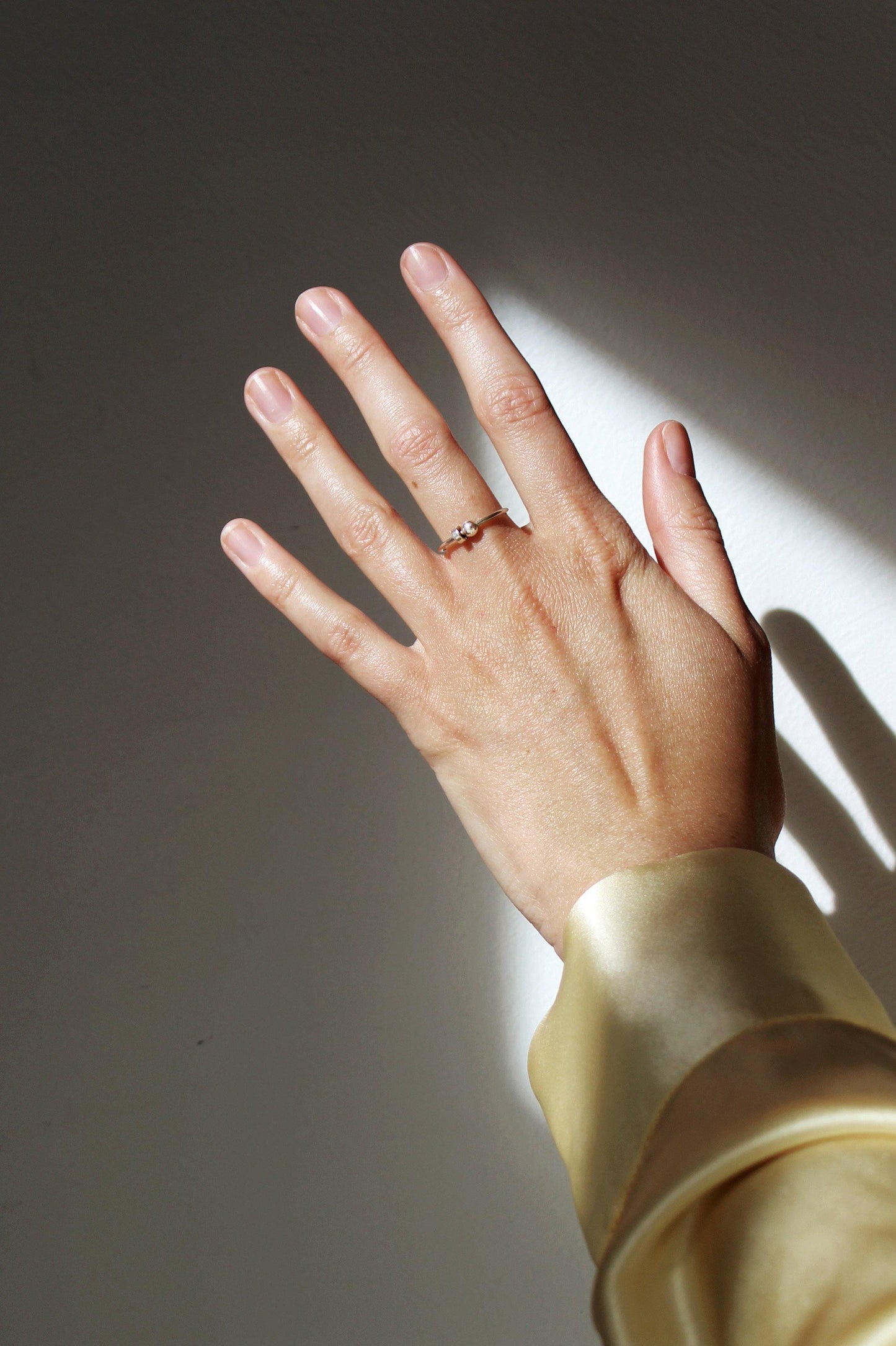 KIKI DIETERLE  Memphis Ring Silver - The Good Store Berlin